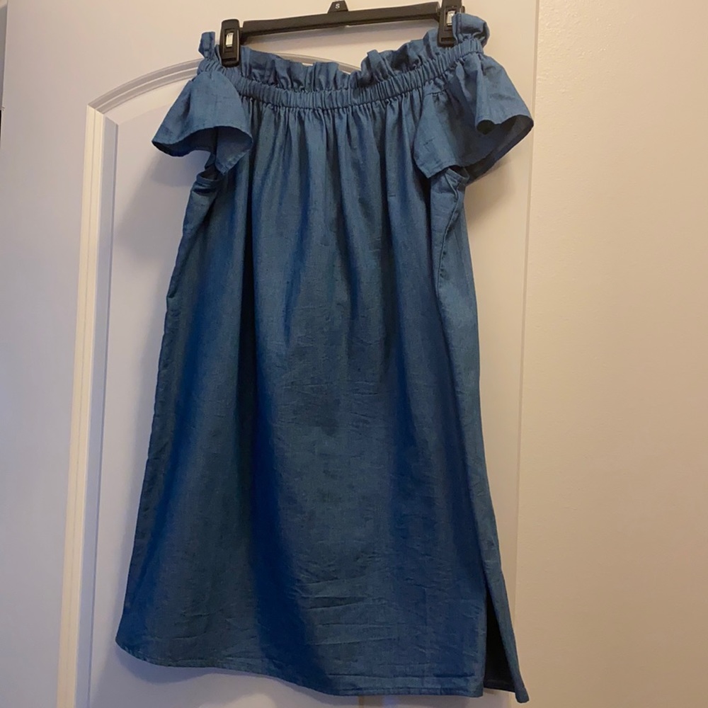 Denim dress